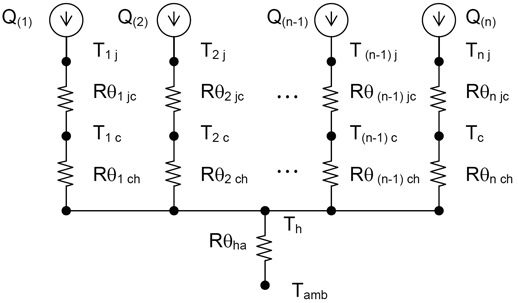 Simple thermal circuit